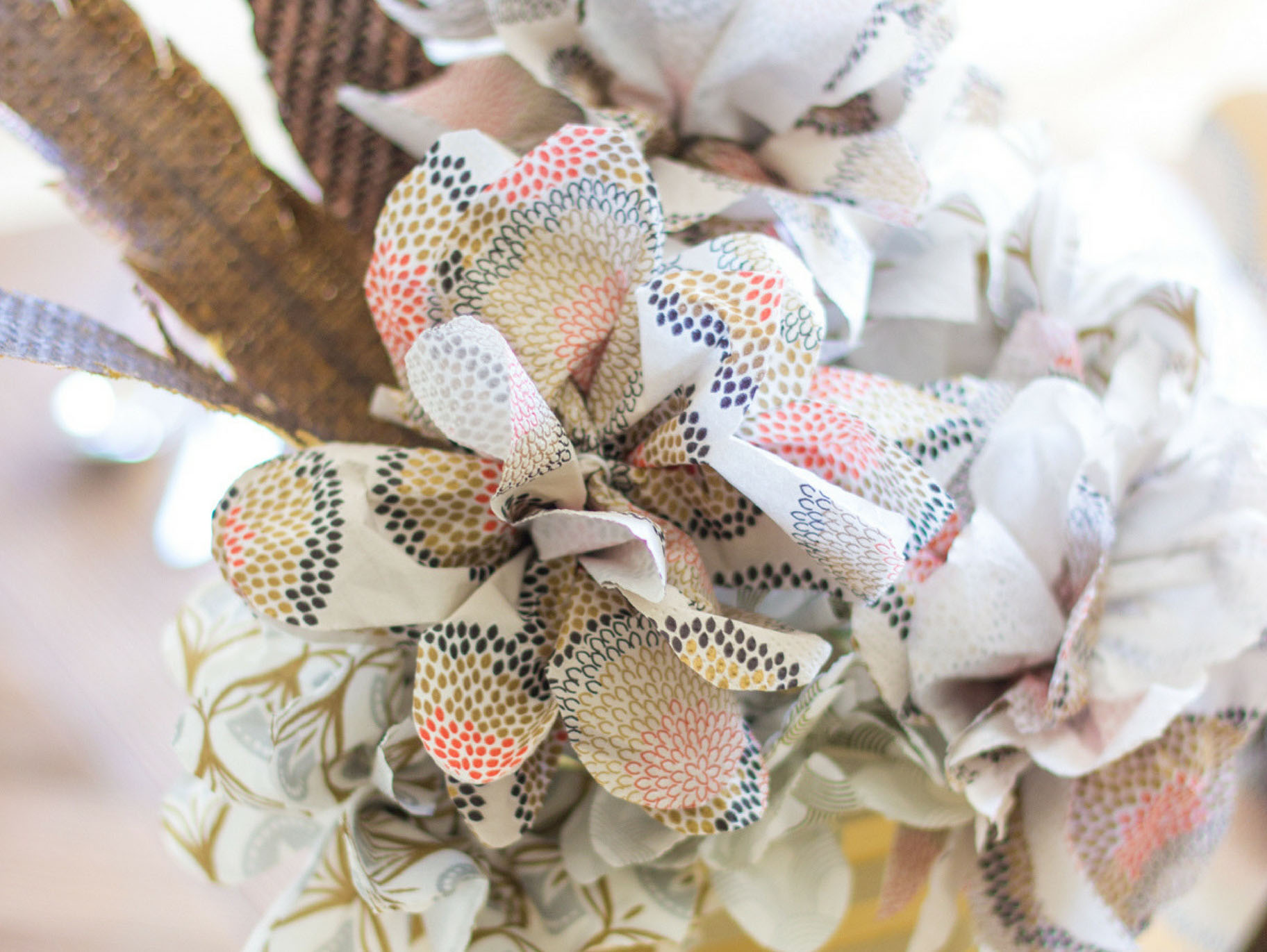 How to Make Paper Napkin Flowers Fun365